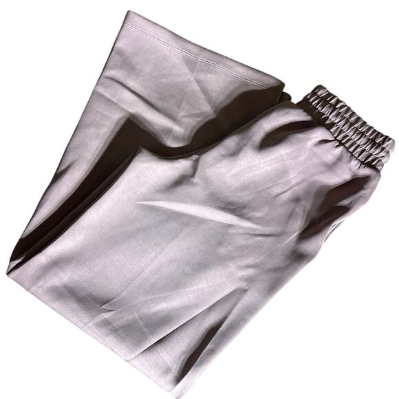 All in Motion light brown wide leg athletic joggers with pockets Size S NEW - Picture 3 of 5